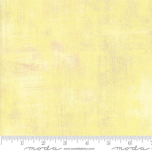 Grunge Basics Lemon Grass Yellow BasicGrey Moda Cotton Fabric