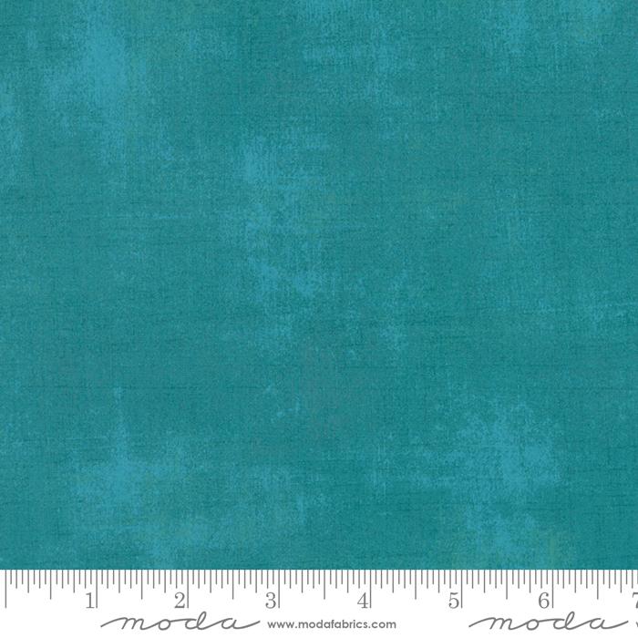 Grunge Basics Ocean Blue BasicGrey Moda Cotton Fabric