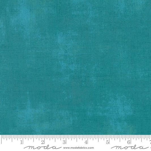 Grunge Basics Ocean Blue BasicGrey Moda Cotton Fabric