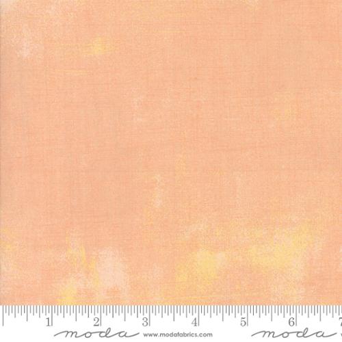 Grunge Basics Peach Nectar BasicGrey Moda Cotton Fabric