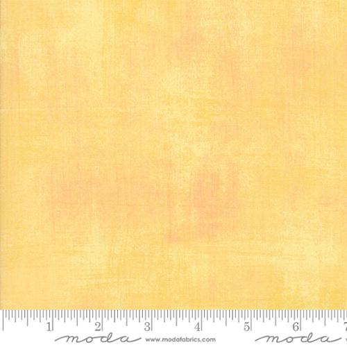 Grunge Basics Peachy Yellow BasicGrey Moda Cotton Fabric