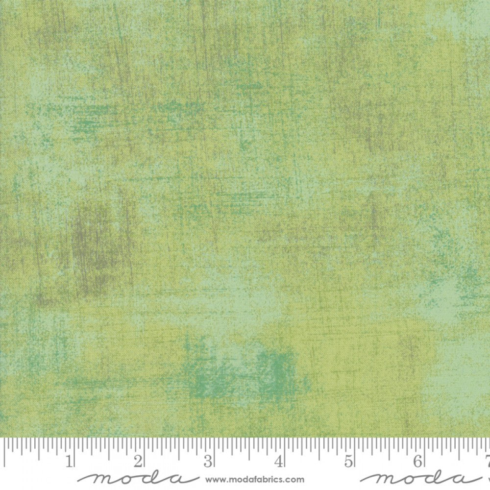 Grunge Basics Pear Green BasicGrey Moda Cotton Fabric