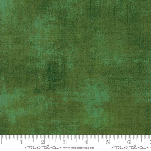 Grunge Basics Pine Green BasicGrey Moda Cotton Fabric