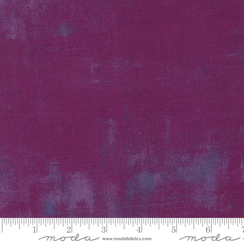 Grunge Basics Plum Purple BasicGrey Moda Cotton Fabric