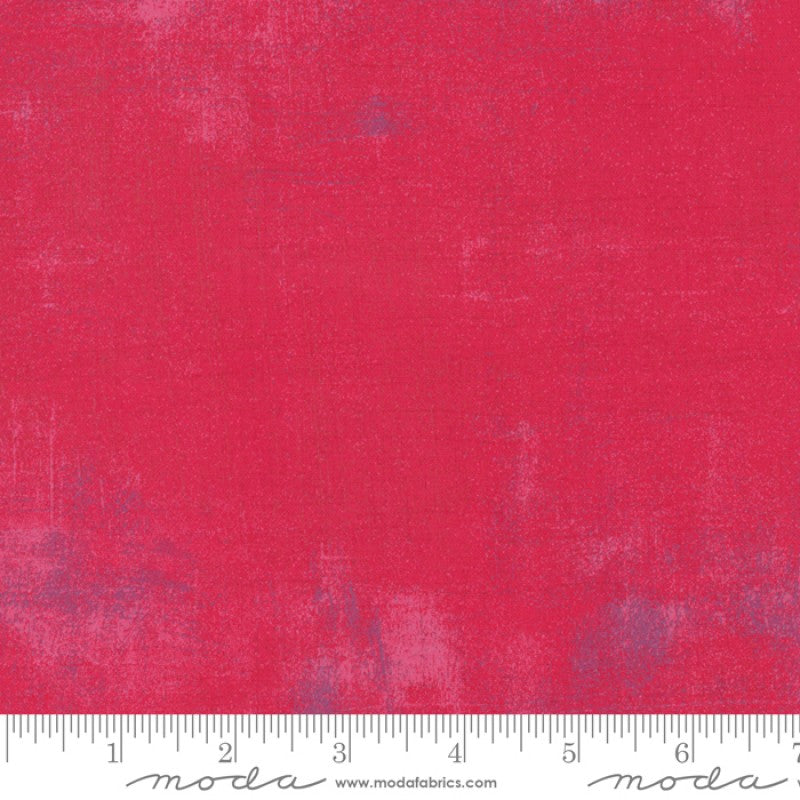 Grunge Basics Raspberry Pink BasicGrey Moda Cotton Fabric MD-30150-253 ...