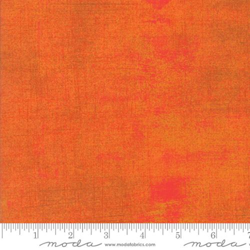 Grunge Basics Russet Orange BasicGrey Moda Cotton Fabric