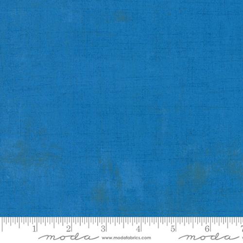 Grunge Basics Sapphire Blue BasicGrey Moda Cotton Fabric