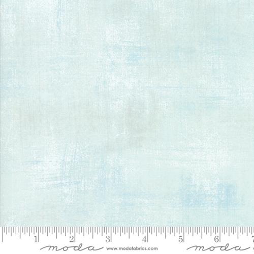 Grunge Basics Soothing Aqua BasicGrey Moda Cotton Fabric