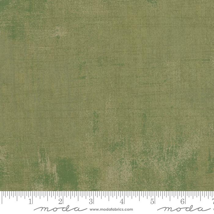 Grunge Basics Vert Light Green BasicGrey Moda Cotton Fabric