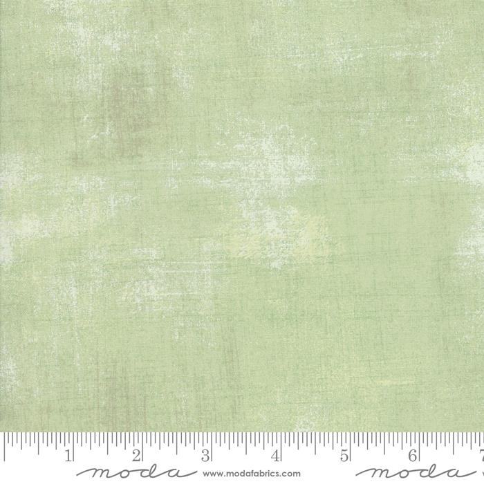 Grunge Basics Mint Green BasicGrey Moda Cotton Fabric