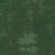 Grunge Basics Winter Spruce Green BasicGrey Moda Cotton Fabric