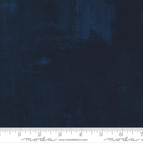 Grunge basics 108" Wideback  True Blue basicGrey Moda Cotton Fabric