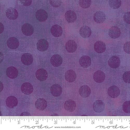 Grunge Hits the Spot Grape Purple BasicGrey Moda Cotton Fabric MD-30149-24