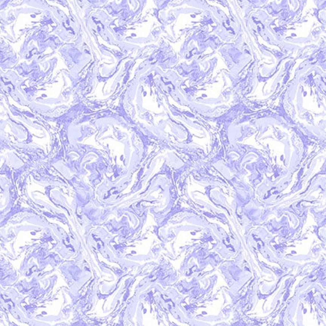 Gypsy Flutter Marble Texture Light Purple Elsie Ess Blank Quilting Cotton Fabric