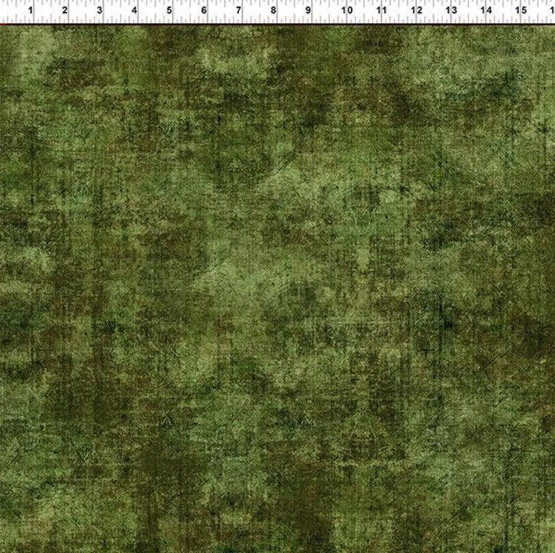 Halcyon Tonal Pine Jason Yenter In The Beginning Cotton Fabric ITB-12HN-26