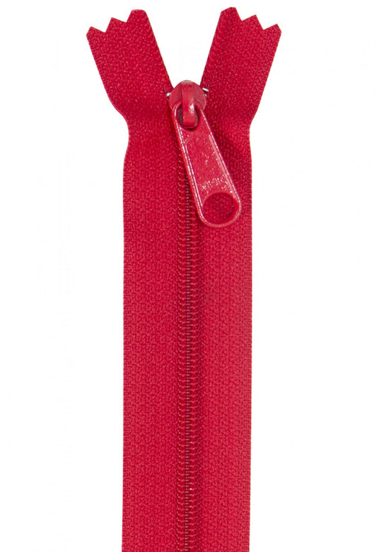 Handbag Zipper Hot Red 24 inches By Annie's