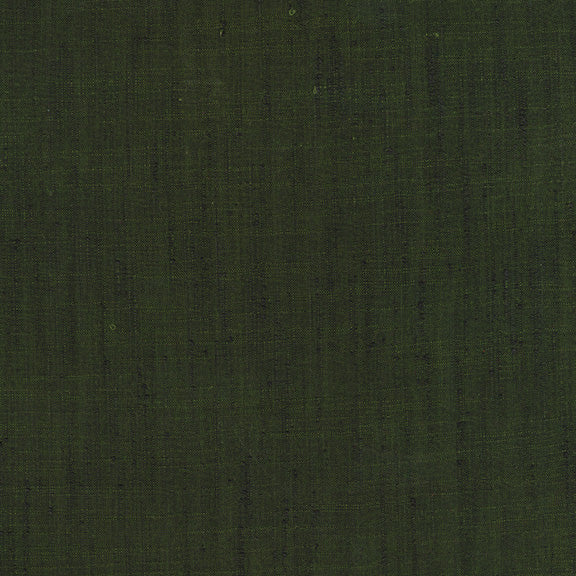 Handloom Dark Grove Dark Green Yarn Dyed Woven Tara Faughnan Windham Fabrics Cotton Fabric WF-54870-18
