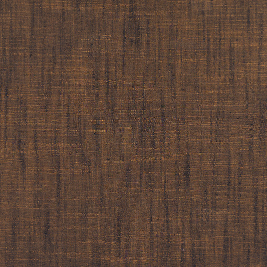 Handloom Hickory Brown Yarn Dyed Woven Tara Faughnan Windham Fabrics Cotton Fabric WF-54870-48