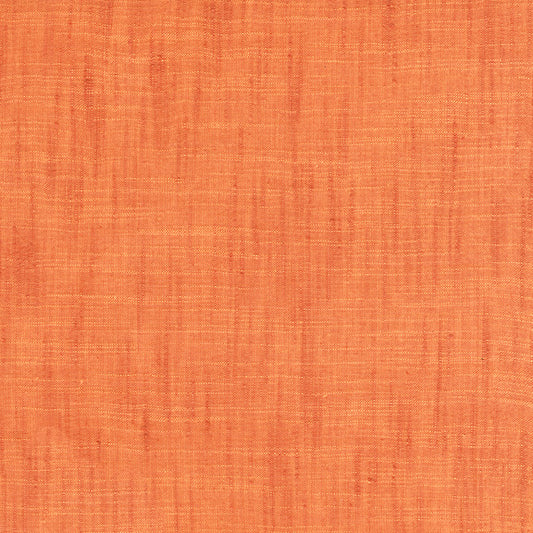 Handloom Persimmon Orange Yarn Dyed Woven Tara Faughnan Windham Fabrics Cotton Fabric WF-54870-11