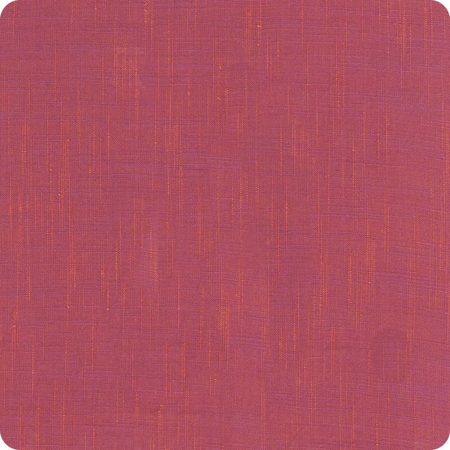 Handloom Juicy Red Dark Pink Orange Yarn Dyed Woven Tara Faughnan Windham Fabrics Cotton Fabric WF-54870-6