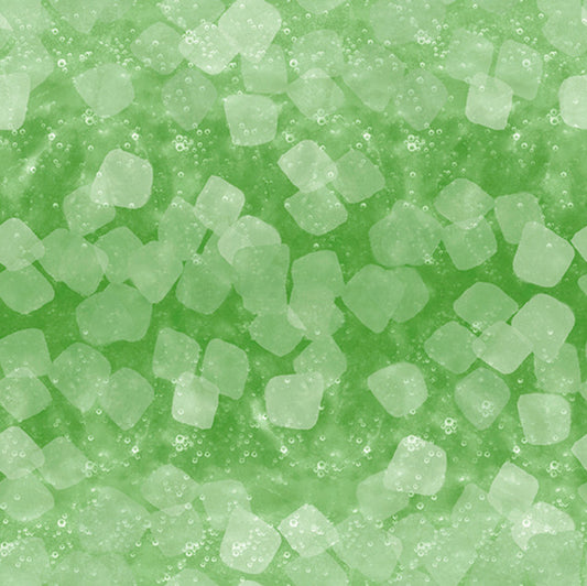 Happy Alcoholidays Sparkling Chill Green Deane Beesley 3 Wishes Cotton Fabric 3W-24571-GREEN