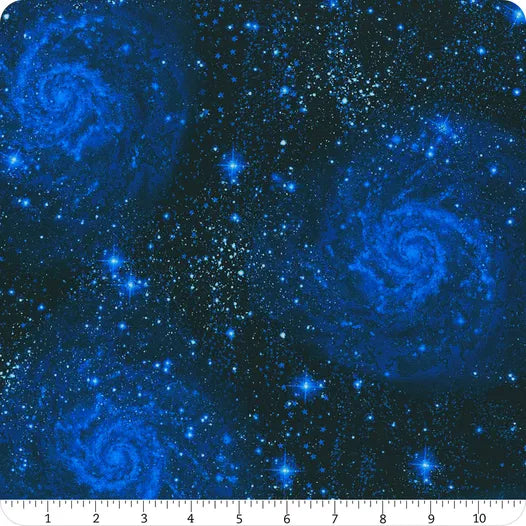 Harry Potter Magical Basics Magic Royal Blue Kanvas Studio Benartex Cotton Fabric BE-15280-55