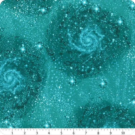 Harry Potter Magical Basics Magic Teal Kanvas Studio Benartex Cotton Fabric BE-15280-80