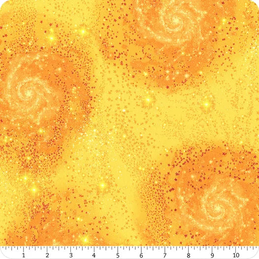 Harry Potter Magical Basics Magic Yellow Orange Kanvas Studio Benartex Cotton Fabric BE-15280-33