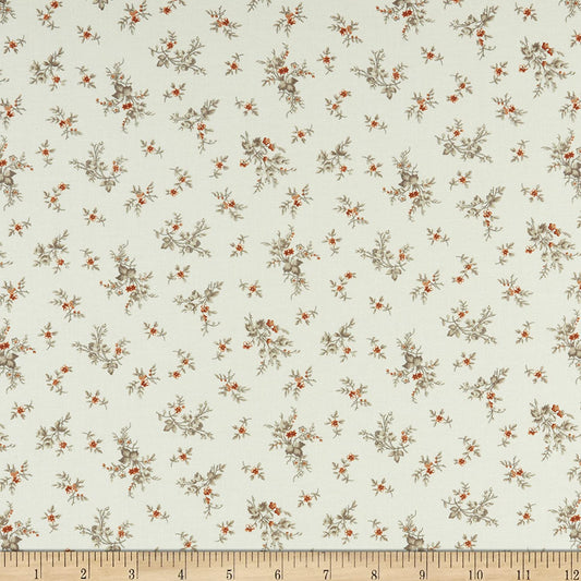 Harvest Hill Floral Cream Henry Glass Cotton Fabric