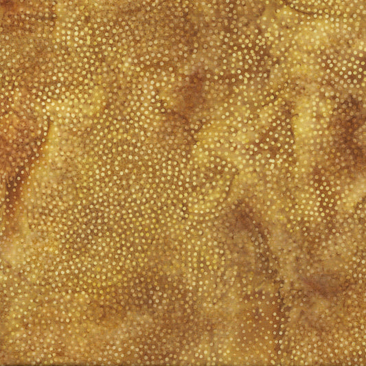 Harvest Night Dots Acorn Island Batik Cotton Fabric