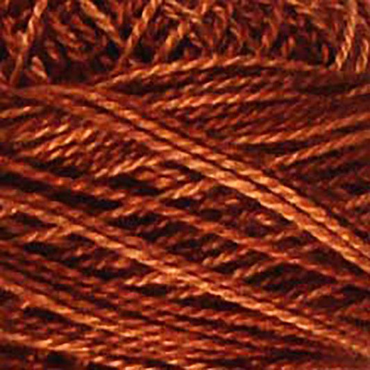 Heirloom Pearl Cotton 12wt Thread Rust Valdani VL-PC12-H201