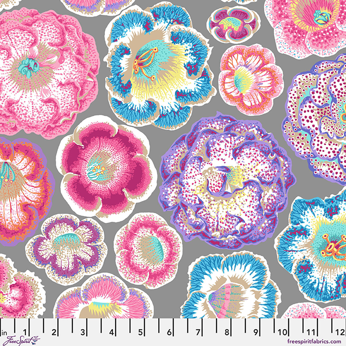 Helen Pastel August 2026 Kaffe Fassett Collective Free Spirit Cotton Fabric FS-PWPJ140.PASTEL