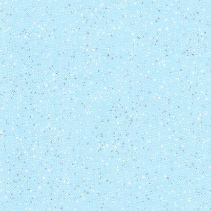 Holiday Charms Allover Dots Sky Blue Robert Kaufman Cotton Fabric