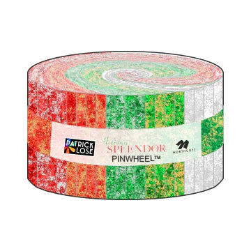 Holiday Splendor 2.5" Strips Roll Patrick Lose Northcott Cotton Fabric NC-SHOLID40-10 | US Fabric Shop