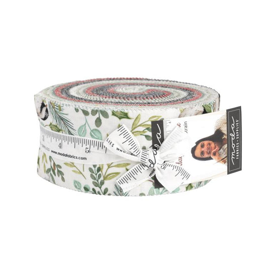 Holidays at Home Jelly Roll 2.5" Strips 40pcs Deb Strain Moda Cotton Fabric
