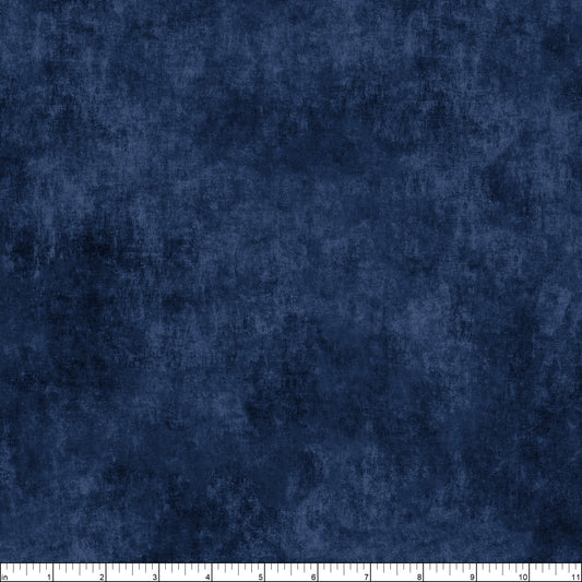 Home To Roost Texture Dark Blue Susan Winget Wilmington Prints Cotton Fabric