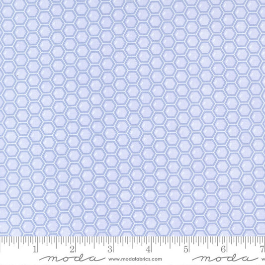 Honey & Lavender Honeycomb Lavender Deb Strain Moda Fabrics Cotton Fabric