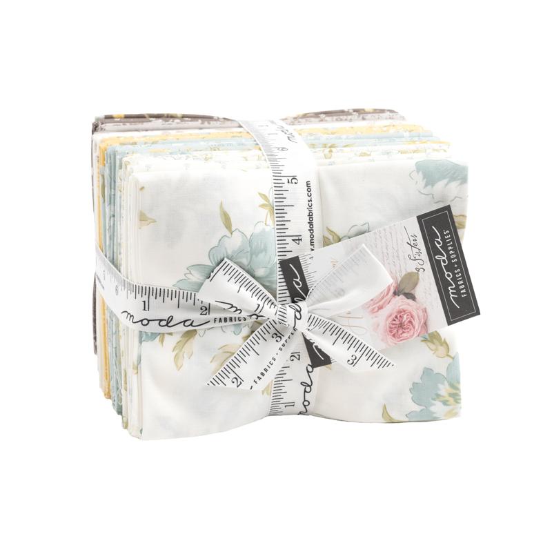 Honeybloom Fat Quarter Bundle 18" x 21" 32 pcs 3 Sisters Moda Cotton Fabric MD-44340AB