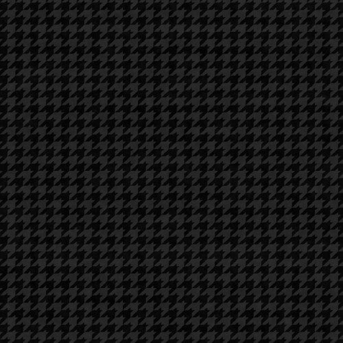 Houndstooth Basics Black Leanne Anderson Henry Glass Cotton Fabric HG-8624-99