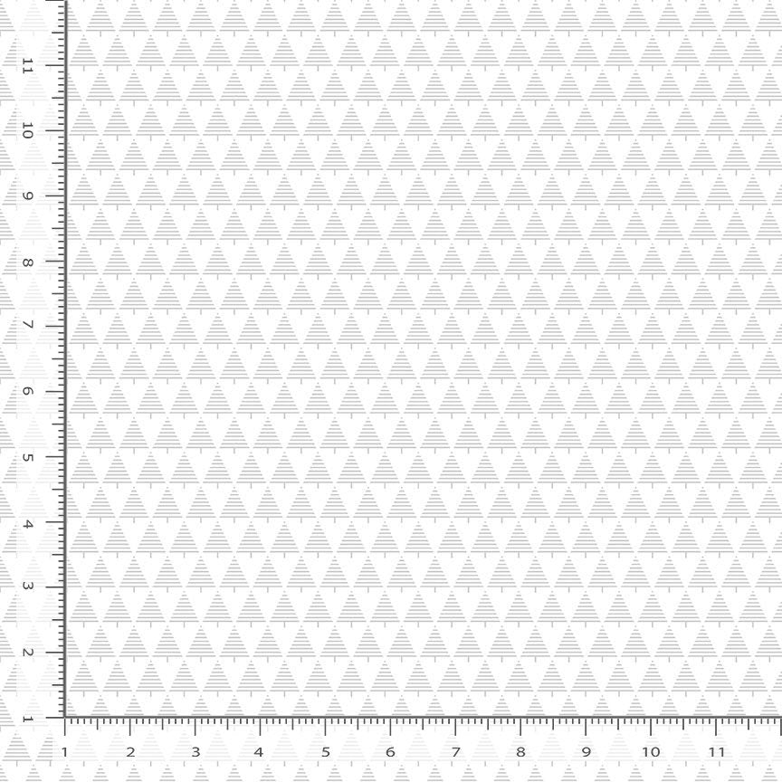 Hue Christmas Trees Geometric White on White Timeless Treasures Cotton Fabric TT-HUE-C3541-WHITE
