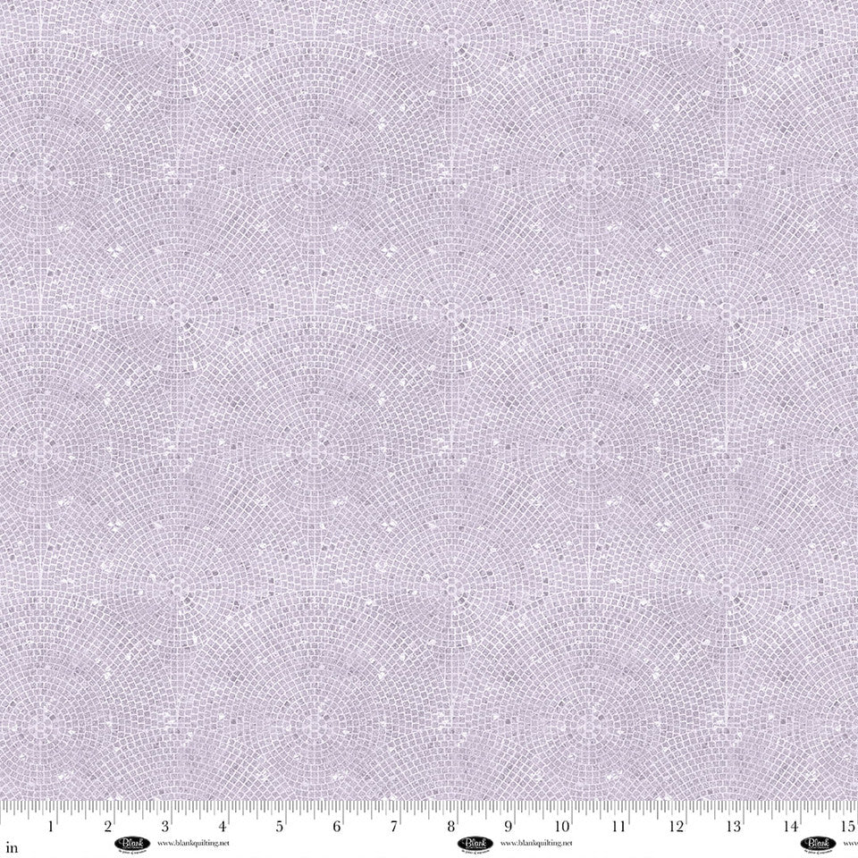 Hushed Hues Mosaic Lavender Satin Moon Designs Blank Quilting Cotton Fabric BQ-4313-50