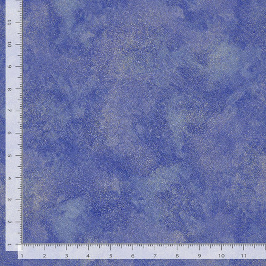 Ice Shimmer Metallic Twilight Blue Timeless Treasures Cotton Fabric TT-SHIMMER-TWILIGHT