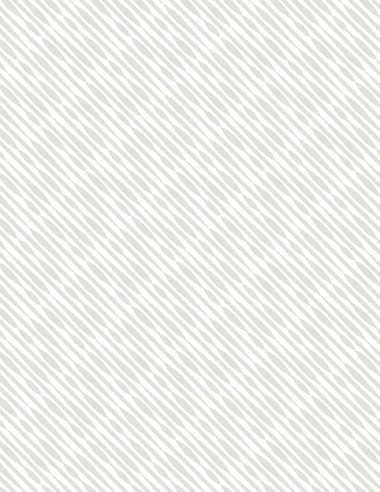 Illusion Diagonal Stripe White on White Joy Ting Charde Wilmington Prints Cotton Fabric