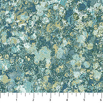 Imprint FLANNEL Texture Light Blue Teal Northcott Cotton FLANNEL Fabric NC-F29214-46