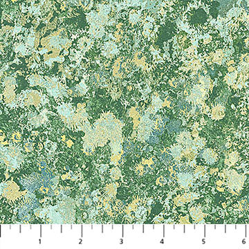 Imprint FLANNEL Texture Light Green Multi Northcott Cotton FLANNEL Fabric NC-F29214-74