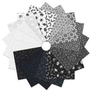 Inkwell 5" Squares 42pcs Robert Kaufman Cotton Fabric RK-CHS-1312-42