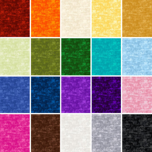 Intermix Fat Quarter Bundle 18"x21" 20pcs Satin Moon Designs Blank Quilting Cotton Fabric BQ-FB4FQBQ.INTERMIX