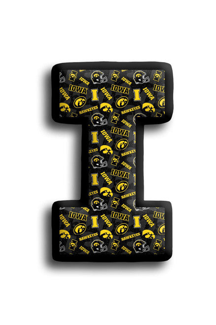 Iowa Hawkeyes NCAA Collegiate Pillow Project 36 x 60 inches Sykel Polyester Minky Fabric