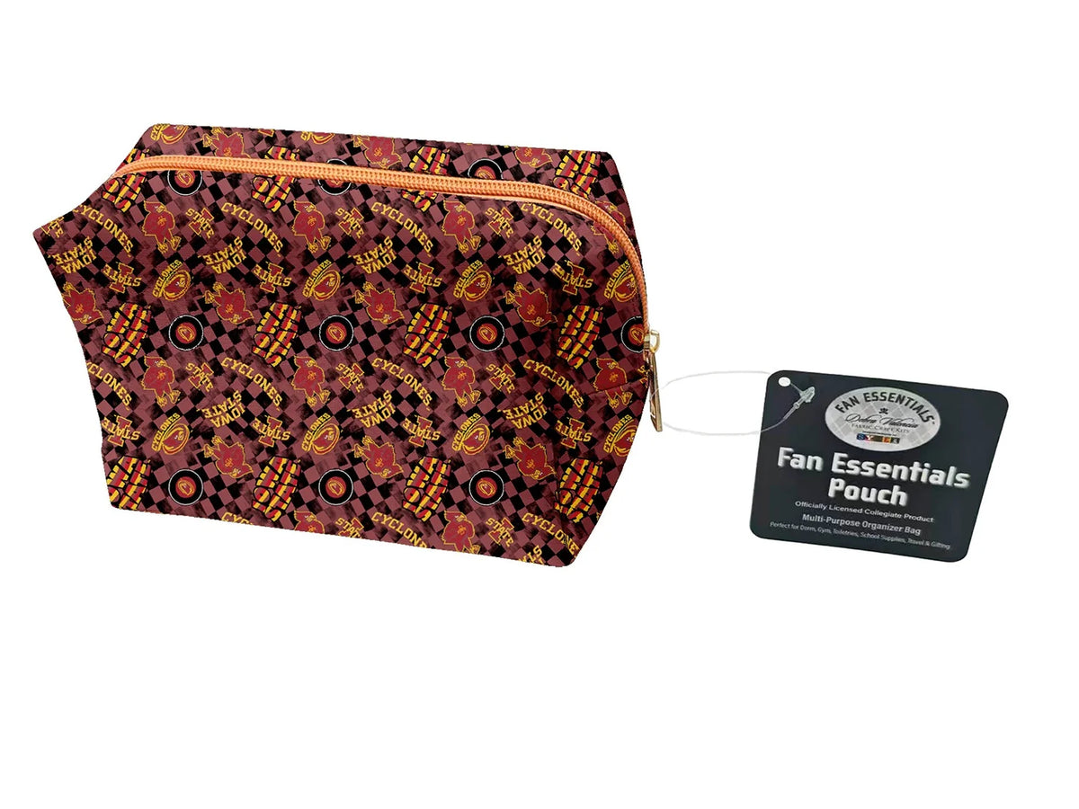 Iowa State Cyclones NCAA Collegiate Bag Pouch Large Medium and Wristlet Collection Sykel Enterprises ISU-5006