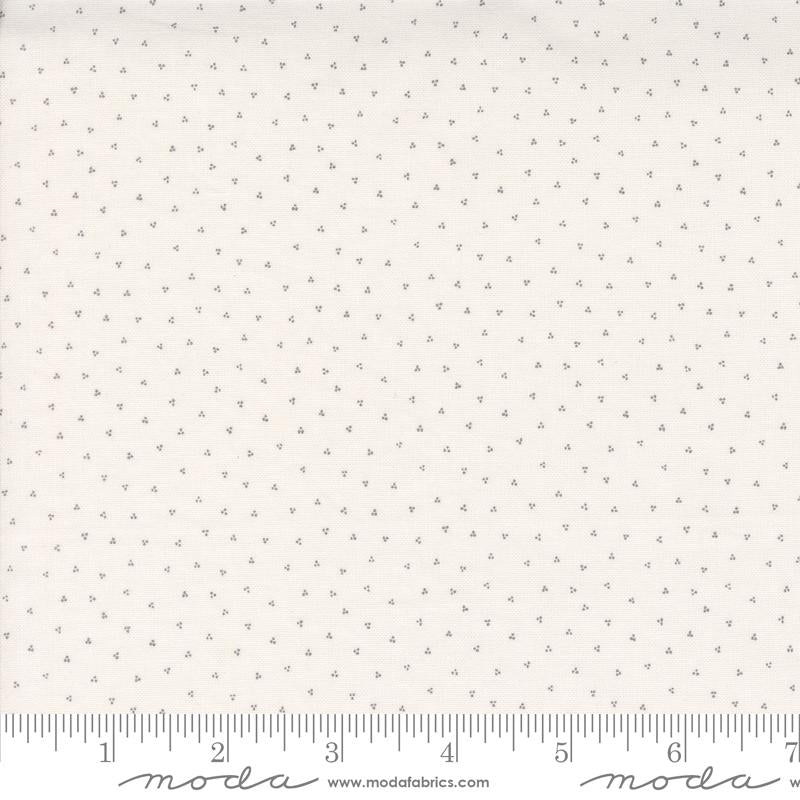 Itty Bitty BG Gatherings Dot Trio Blenders Grey Primitive Gatherings Moda Cotton Fabric | US Fabric Shop